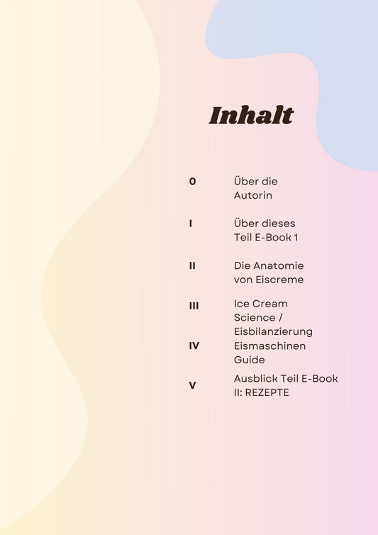 E-Book 1: Alles, was Du fürs Eis machen wissen musst