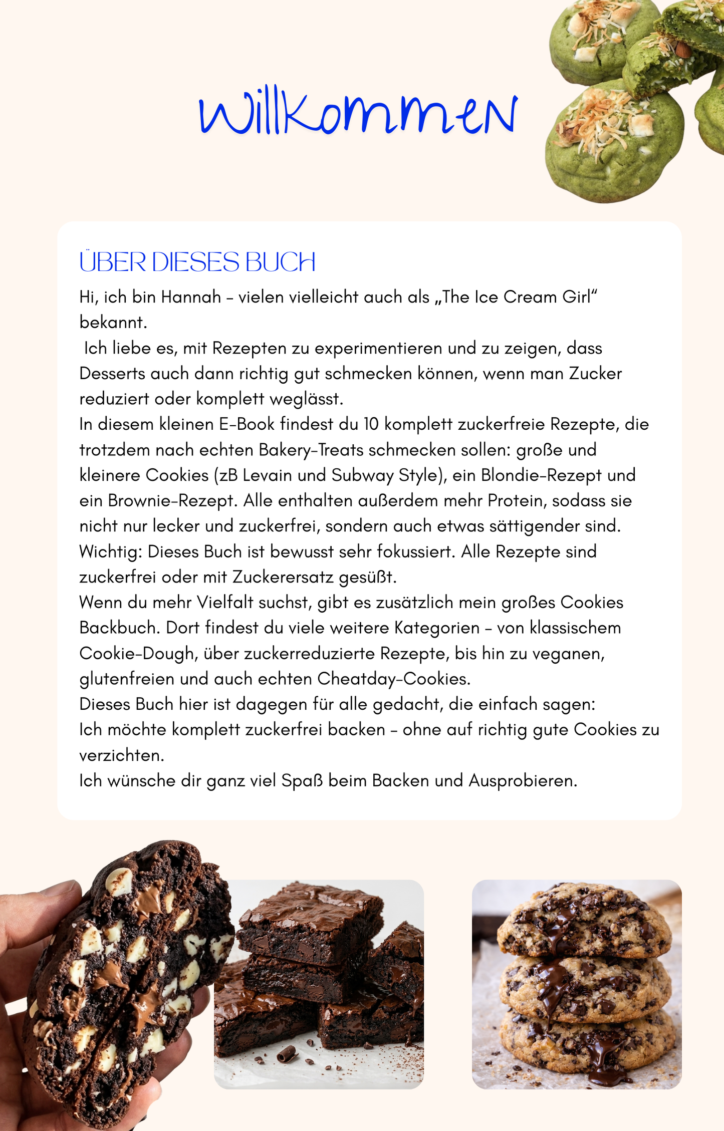 PROOKIES & CO – Zuckerfreie Protein Cookies & Desserts (E-Book mit 10 Rezepten)